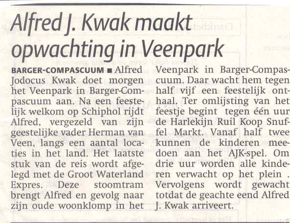 uit: Dagblad van het Noorden